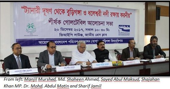 How to protect Buriganga and Dhaleshwari from tannery pollution